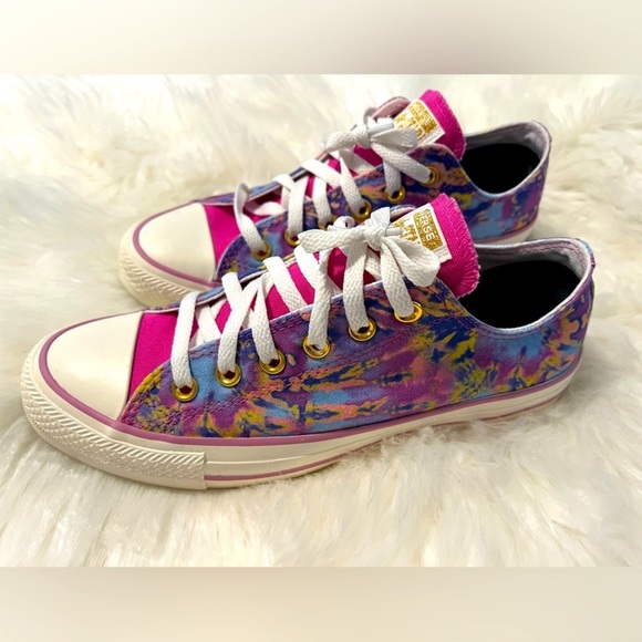 Custom Tie Dye Converse Sneakers